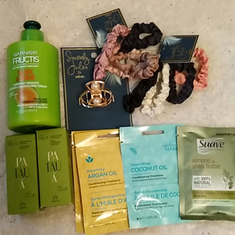 Haircare Bundle Mix Lot Garnier Hask Scunci
